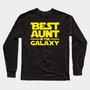 Best Aunt In The Galaxy Long Sleeve T-Shirt